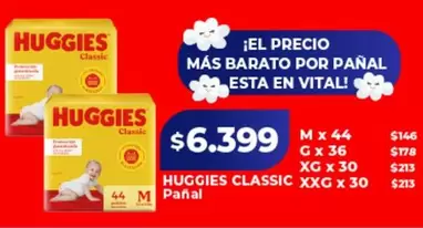 Huggies - Classic Pañal
