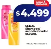 Sedal - Shampoo/ acondicionador