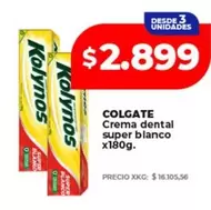 Colgate - Crema dental super blanco