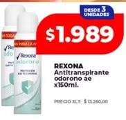 Rexona - Antitranspirante odorono ae