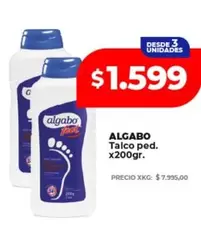Algabo - Talco ped.