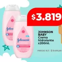 Johnson's - Crema hidratante