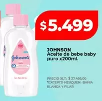 Johnson's - Aceite de bebe baby