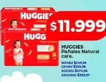 Huggies - Pañales Natural care