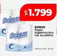 Bonux - Papel higiénico bco