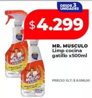 Limp cocina gatillo x500ml