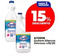 Ayudin - Quitam blancos intensos