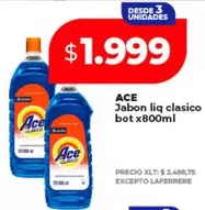 Ace - Jabon liq clasico