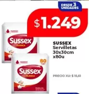 Sussex - Servilletas