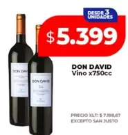 Don David - Vino x750cc