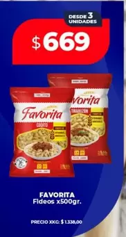 Favorita - Fideos