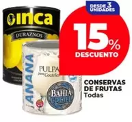 Bahía - CONSERVAS DE FRUTAS