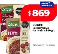 Knorr - Salsa nueva formula