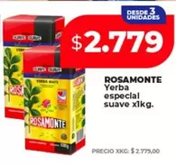Rosamonte - Yerba especial suave xlkg.