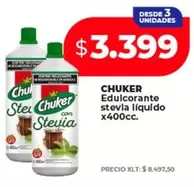 Chuker - Edulcorante stevia líquido