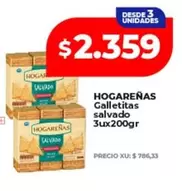 Hogareñas - Galletitas salvado