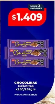 chocolinas - Galletitas