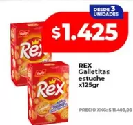 Rex - Galletitas estuche
