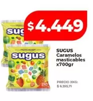 Sugus - Caramelos masticables