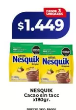 Nesquik - Cacao sin tacc