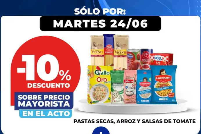 Vicente - PASTAS SECAS, ARROZ Y SALSAS DE TOMATE
