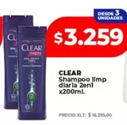 Clear - Shampoo limp diaria 2enl