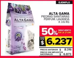 Alta Gama - Piedras Sanitarias Perfum. Lavanda