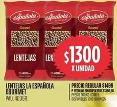 La Española - LENTEJAS