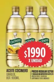 Cocinero - ACEITE