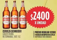 Schneider - CERVEZA
