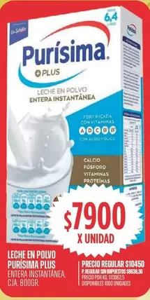 Purísima - PLUS