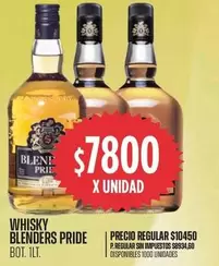 X$ - BLENDERS PRIDE
