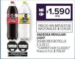 Carrefour - GASEOSA REGULAR/ LIGHT