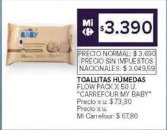 Flow - TOALLITAS HÜMEDAS