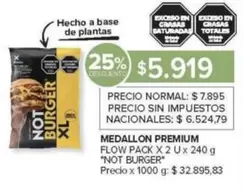 Not - MEDALLON PREMIUM