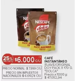 Nescafé - CAFÉ INSTANTANEO