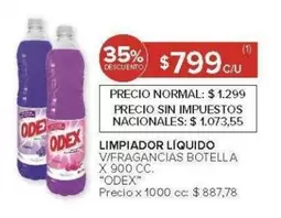 odex - LIMPIADOR LÍQUIDO