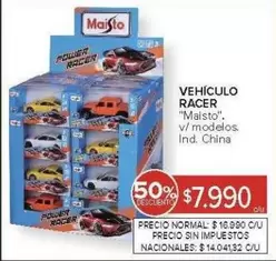 VEHÍCULO RACER