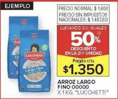 Lucchetti - ARROZ LARGO FINO 00000