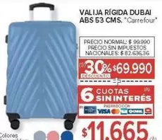 53 - VALIJA RÍGIDA DUBAI ABS  CMS