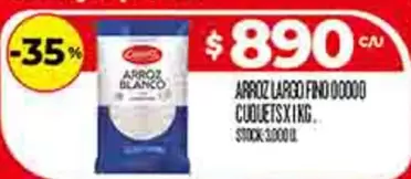 ARROZ LARGO FINO 00000