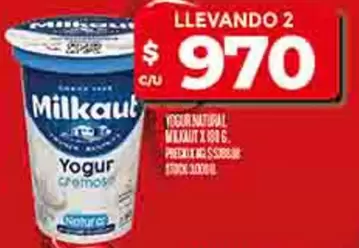 Milkaut - Yogur Natural