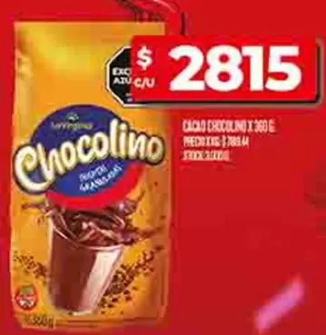 Chocolino - CACAO CHOCOLINO X 360 G