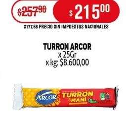 Arcor - TURRON