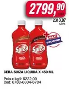 Suiza - CERA LIQUIDA