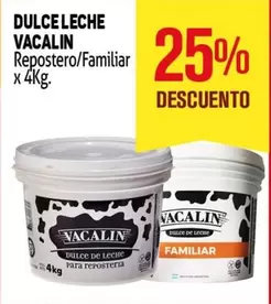 Vacalin - DULCE LECHE Repostero/Familiar