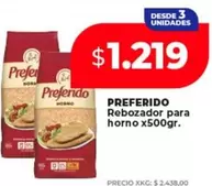 Preferido - Rebozador para horno