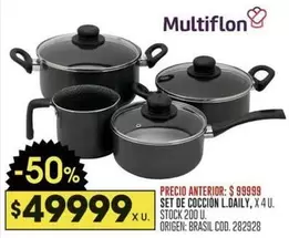 Multiflon - SET DE COCCION L.DAILY