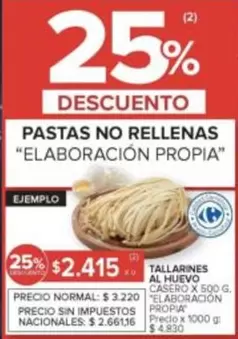 X$ - PASTAS NO RELLENAS