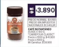 Suave - CAFÉ INSTANTÁNEO